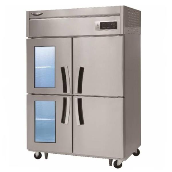 간냉식 올스텐 45BOX 업소용 LED 냉장고 1014L 냉장510L+냉동504L (냉장2칸 냉동2칸)
